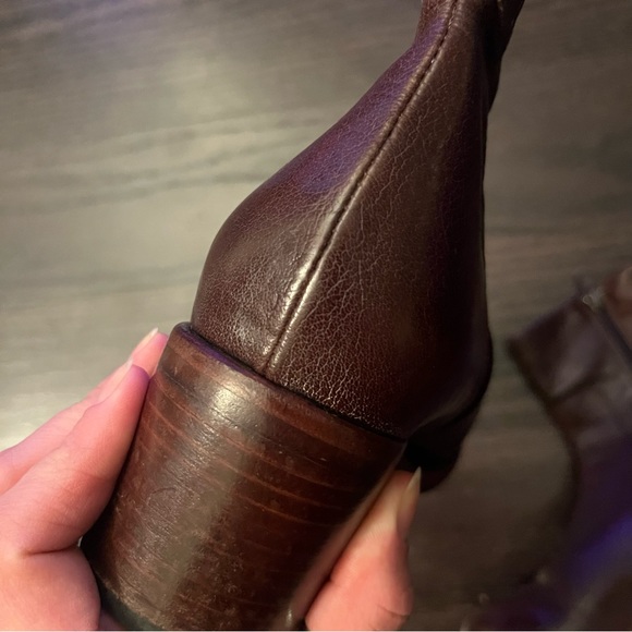 MOMA Italian real leather boots,excellent condition,size 39(8.5),chestnut colour - Picture 10 of 14